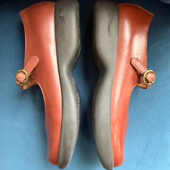 Dansko Brown Leather Mary Jane Comfort Shoes – Size 37 (6.5–7) - Picture 3 of 7